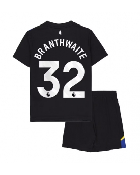 Billige Fotballdrakt Everton Jarrad Branthwaite #32 Replika Tredjedraktsett Barn 2025-26 Kortermet (med bukser)